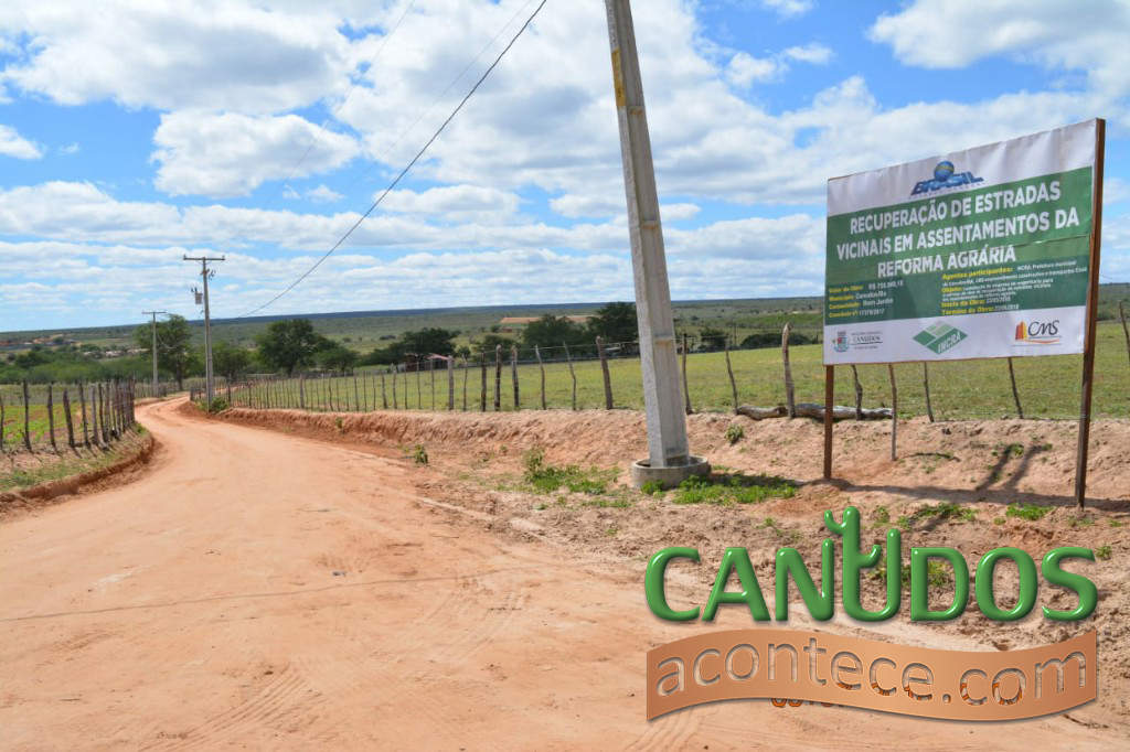 Construção da estrada do Povoado do Bom Jardim segue a todo vapor